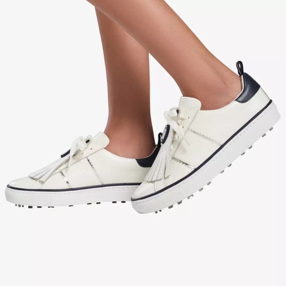 G/FORE White and Black Athletic Shoes - Picture 8 of 11